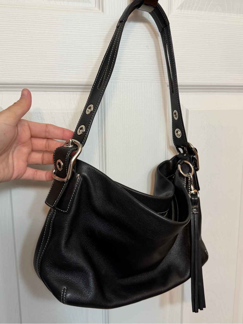 Vintage Coach East West Legacy Bag
